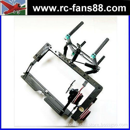 Carbon Fiber Controlable Tilt Unit for LOTUSRC T580P+ Quadcopter W/2 Digital Servos